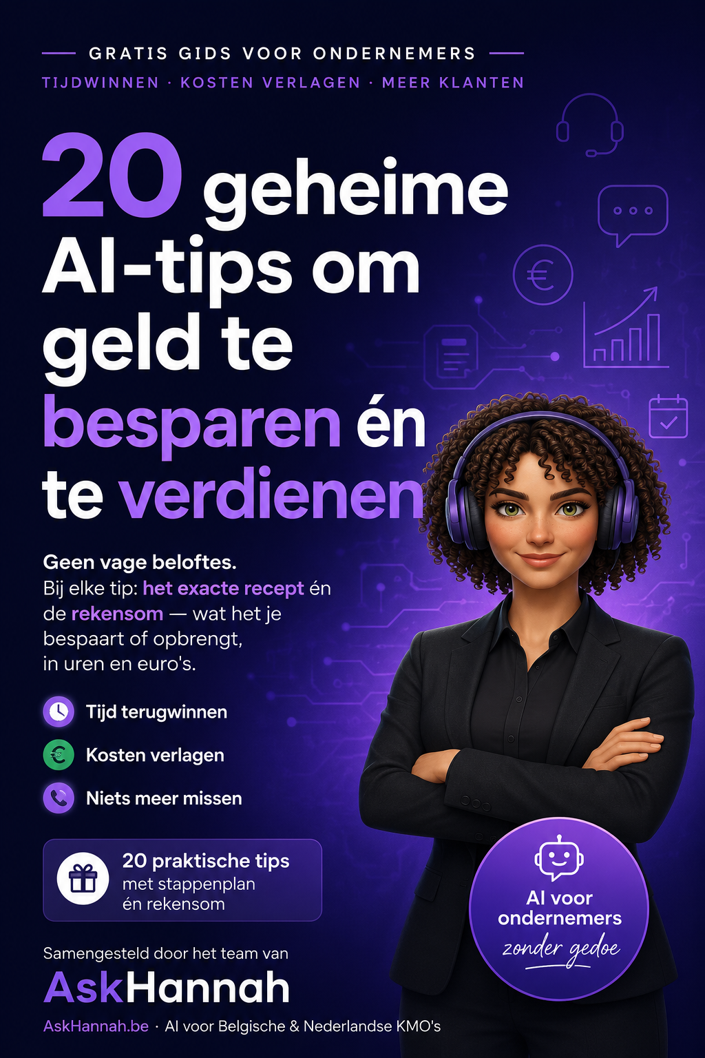 Gratis e-book: 20 AI-tips voor jouw bedrijf